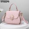 Women Shoulder Bag Soft Leather Small Bag Summer Hundred Texture Ladies Crossbody Bag Lightweight Women Bags