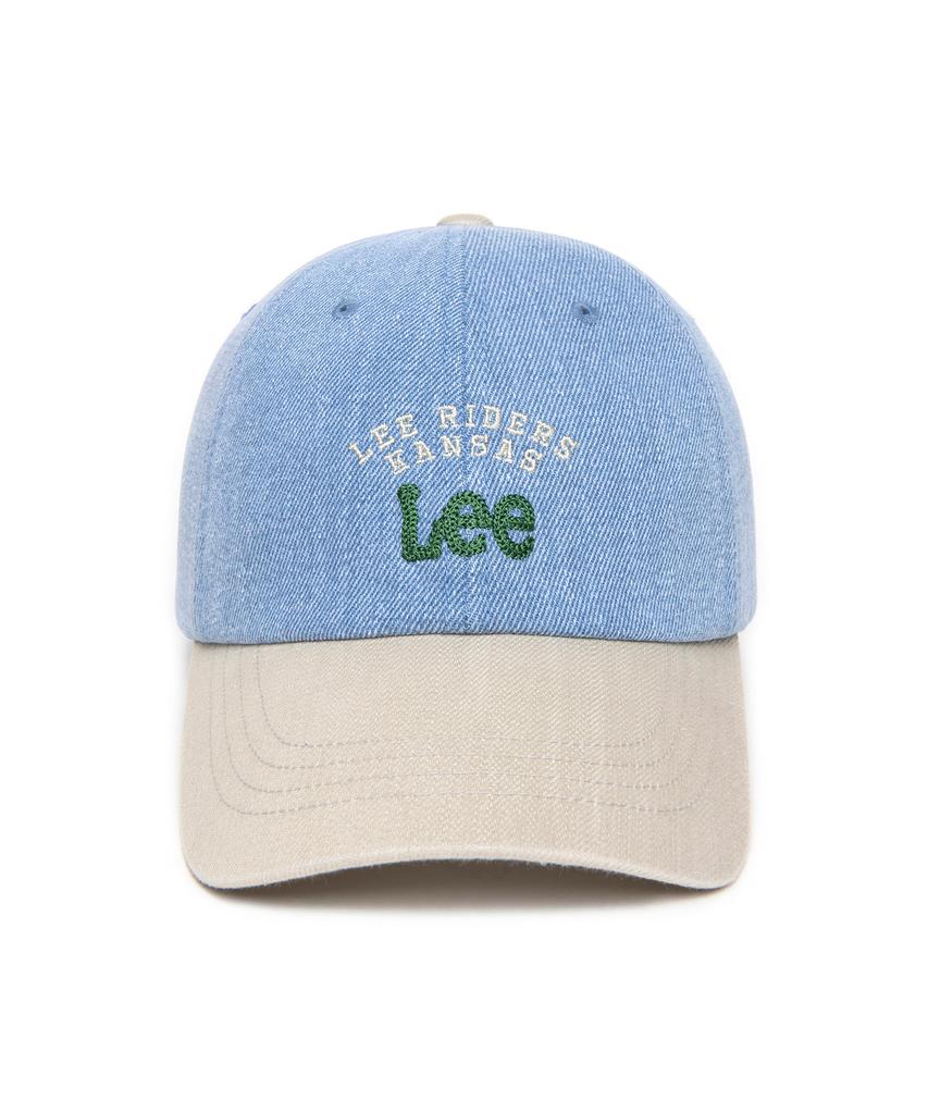 LEE Twitch Logo Color Block Ball Cap Beige