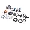 36V 350W 16T Brushed Gear Motor Kit CW CCW Reduction Motor Modification Kit for Electric Scooters Cycles