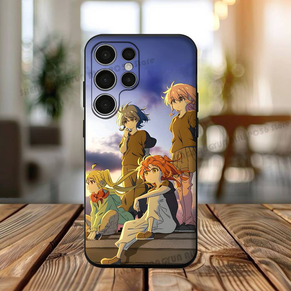 

Bocchi The R-Rock Anime Phone Silicone Case For Samsung S24,22,20,23,21,20 Ultra Plus Lite 5G Print Silicone Cover Samsung S26Plus