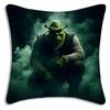 Federe per Cuscino Divertenti Shrek Film Fantasy Cartone Animato Divano Decorativo Casa Stampa Double-Sided Corto Peluche Cuscino Carino