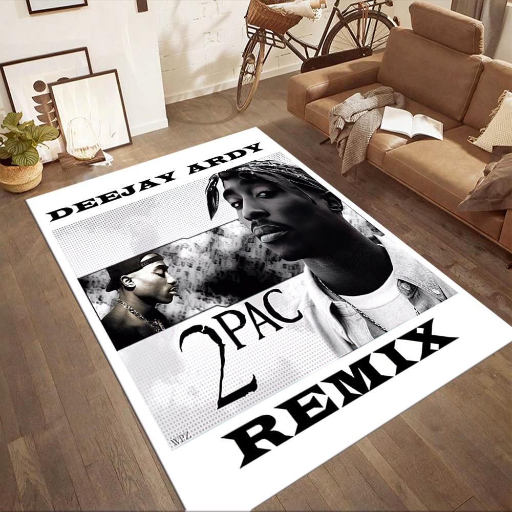 Dj Ardy Tupac Remix Square rugs are a great choice for living rooms, bedrooms, home décor, and as gifts.