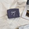 Large Capacity Bow Tie Three-dimensional Makeup Storage Bag Internal Layered Card Bag Cosmetic Bag
