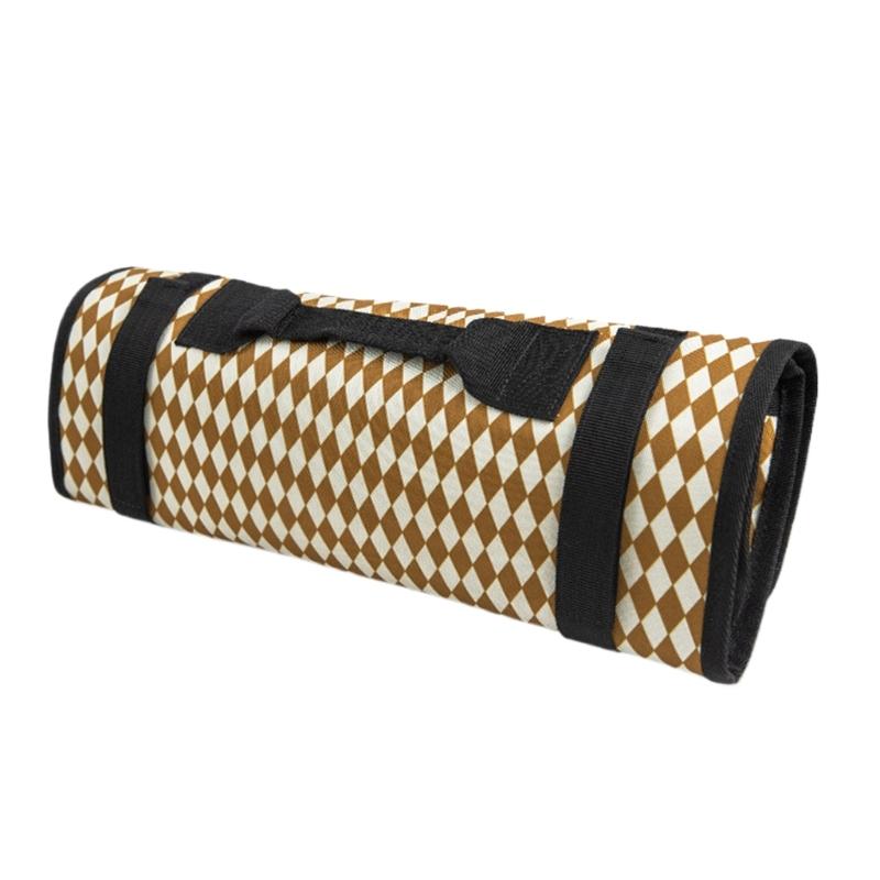 Outdoor Camping Ground Nails Bag Folding Tent Stake Bag Portable Ground Nails Storage Bag for Tent Peg & Camping Hammer 1