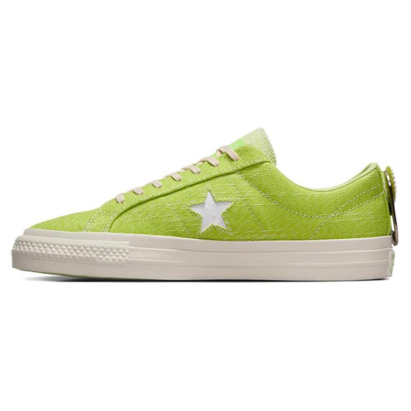 

Converse SKATE Non-Slip Shock-Absorbing Abrasion Resistant Low-Top Board Shoes Unisex Green 35 зелёный