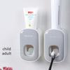 Wall Mount Useful Toothbrush Holder Bathroom Accessories Toothpaste Dispenser Toothpaste Squeezer