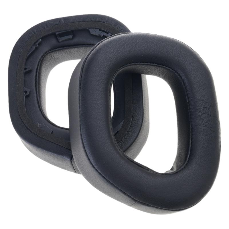 Plush/Protein  Ear Cushions Ear Pad for HS80 Headphone Easy Installation Durability Headphone Earpads Replacements