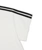 SAINTPAIN Sp Heart Emblem Logo Line Collar T-Shirt - White
