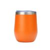 With Lid Insulated Cup 12oz Coffee Cup Travel Mug Stainless Steel Eggshell Cup  Birthday Gift
