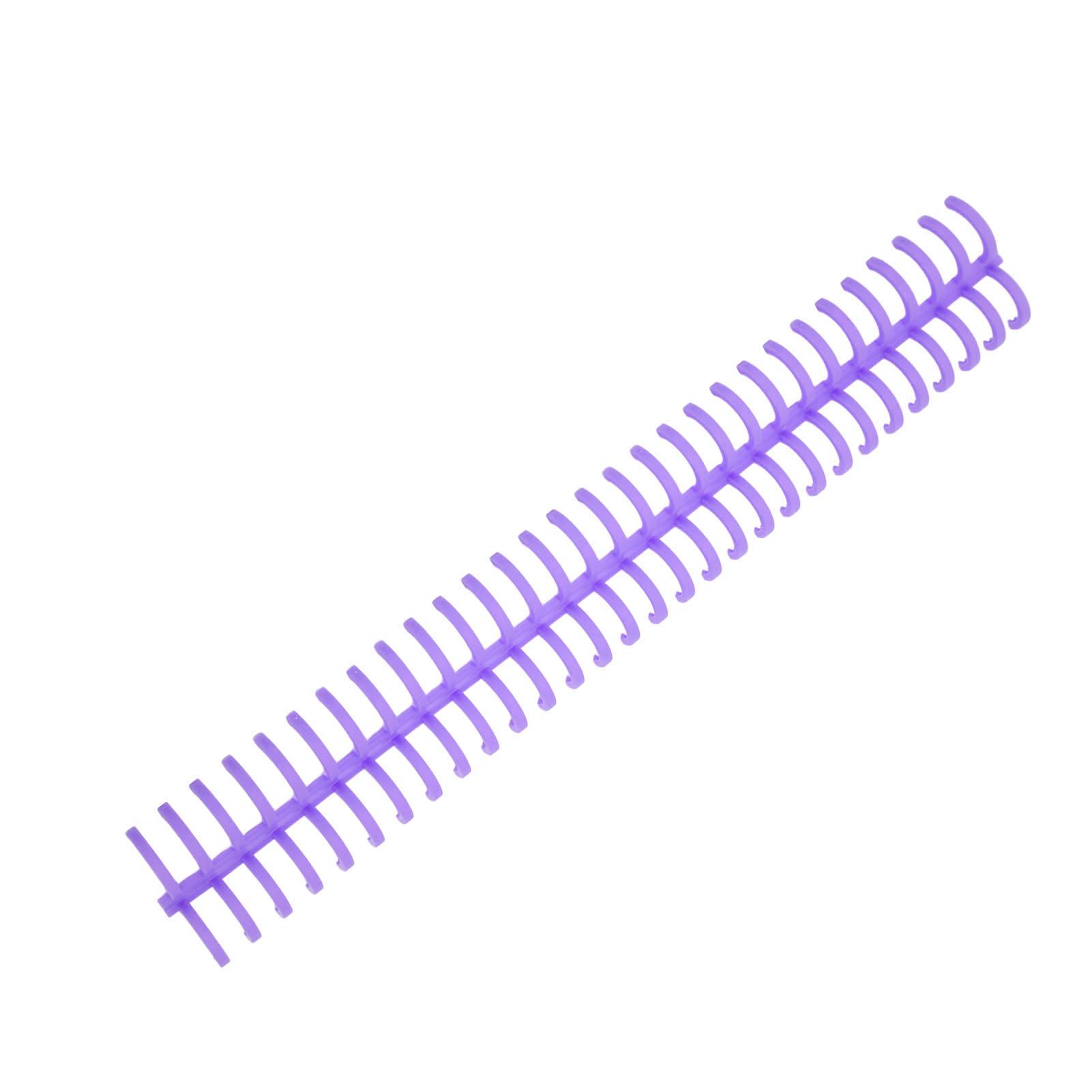 10 szt. Spiralna cewka do bindowania Pojemność 130 arkuszy Grzbietowy grzebień 30 otworów Średnica 16mm Zestaw Pomarańczowy purple