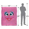 Sesame Street Face Abby Blanket