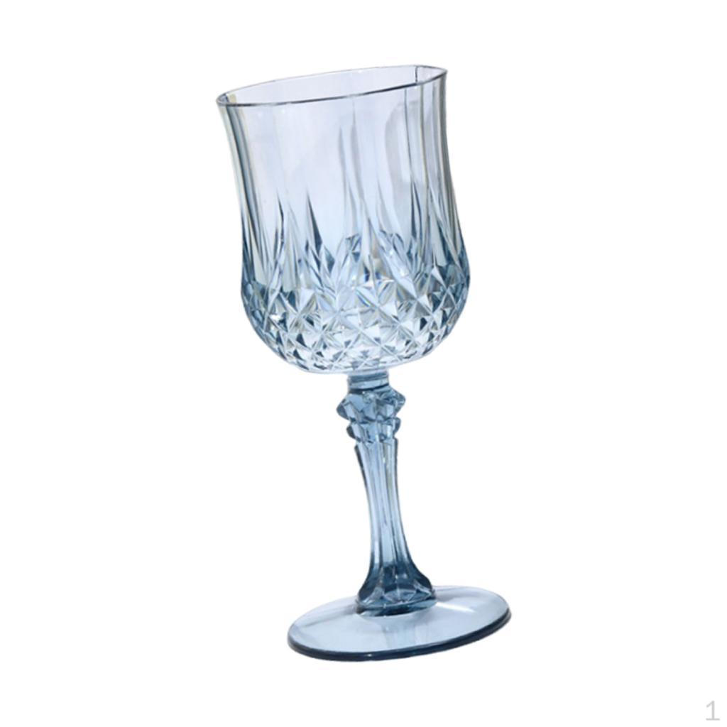Acrylic Goblet Cup Home Decoration Unique Versatile Drinking Drinkware for Wedding Restaurant