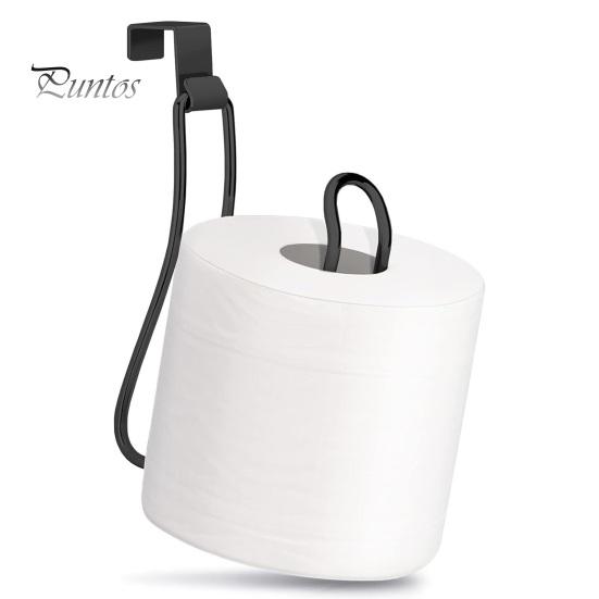 No Drill Adhesive Paper Organizer Toilet Roll Holder, Stainless Steel Heavy Duty Rustproof Kitchen Towel Storage Rack, Wall Mount Stand for