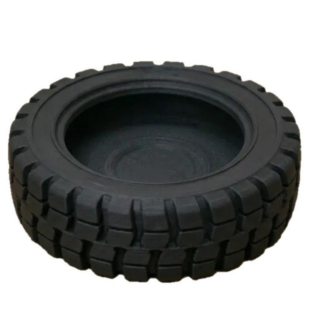 Creative Mini Tire Storage Tray Multi-Function Desktop Organizer Decorative Holder  Garage