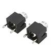 Hot! 10PCS 2.5/3.5mm PJ301 Female Audio Connector 3 Pin DIP Headphone Jack Socket Mono Channel PJ-301M PJ301M PJ-201