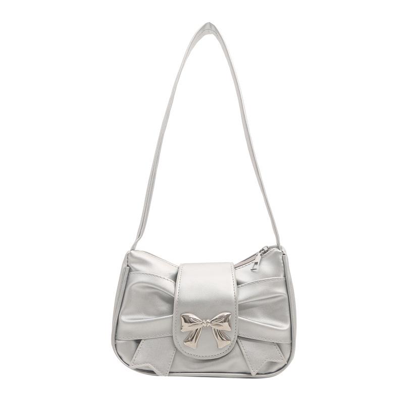 2024 Women's Trendy French Pleated Bag - Versatile Korean Style Niche Square Shoulder Bag