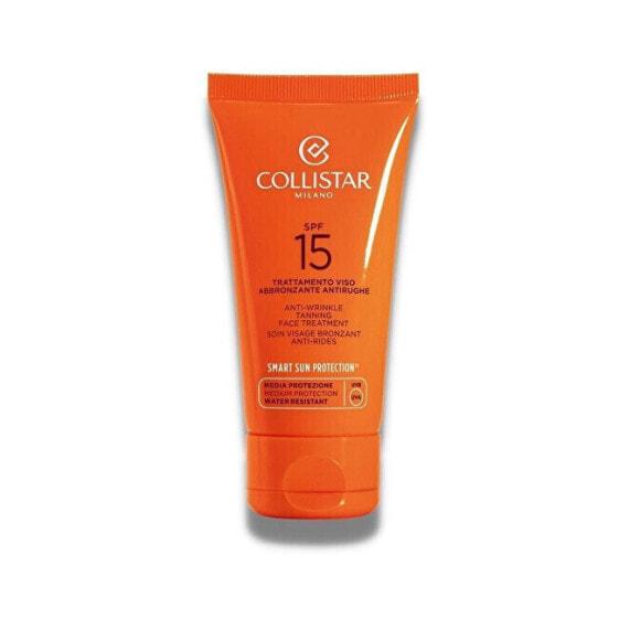 

Солнцезащитный крем COLLISTAR AntiWrinkle Tanning Face Treatment 50 ml