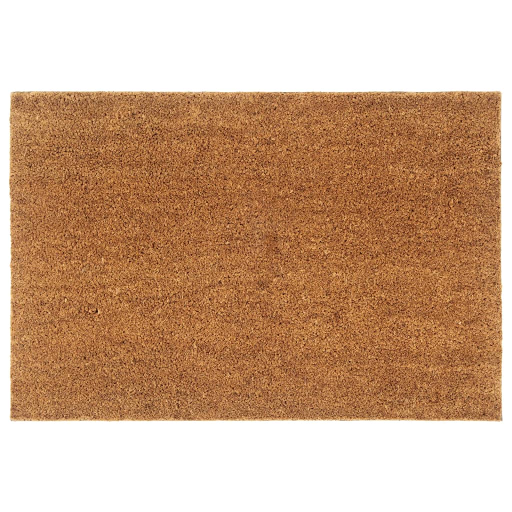 vidaXL Fußmatte Natur 60x90 cm Kokosfaser Getuftet