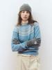 Reply Shaggy Dog Nordic Knit_Light Blue
