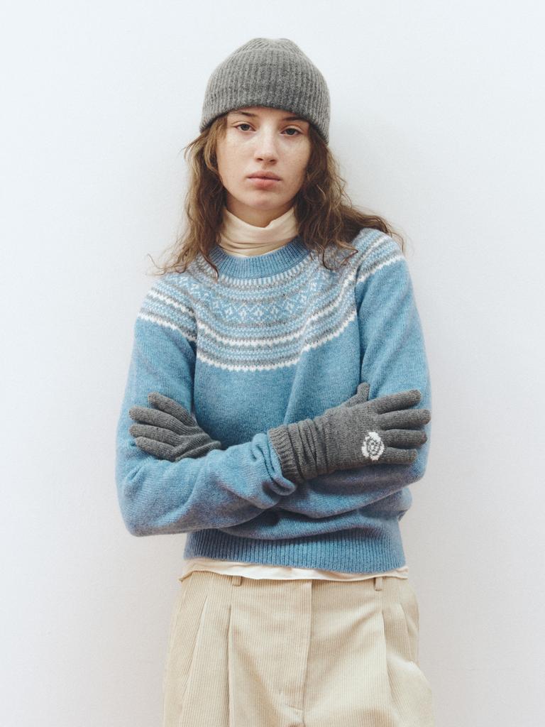 Reply Shaggy Dog Nordic Knit_Light Blue
