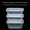 Biaowei Disposable Rectangular Food Containers