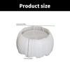 Epoxy Resin Storage Bowl Mold Flexible Striped Bowl Silicone Mold For Craft Enthusiasts And Craft Workshops