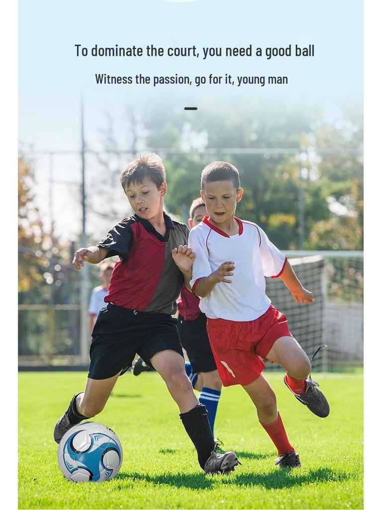 Child & Student Size 3 PVC Football: Kick-Resistant, Explosion-Proof, Logo-Printable.