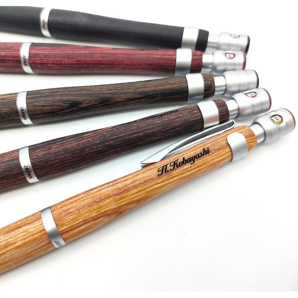 Personalized Mechanical Pen, S20, Wooden Shaft, 0.5mm, Easy to Sharpen, Popular Personalized Name...