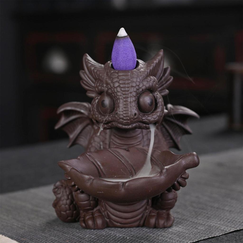 Dinosauriestaty - Avslappningsprydnad för skrivbordsmeditation