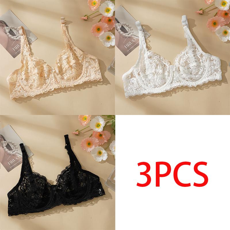 

Женские сексуальные кружевные бюстгальтеры больших размеров Push Up Bralette Hollow Out Lingerie Вышитый бюстгальтер Бюстгальтер Женское нижнее белье на косточках 40BC