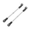 2Pcs Steering Tie Rod Steering Link Rod RC Car Pull Rod for ZD Racing 18 RC Car Parts