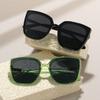 Stylish Cat Eye Sunglasses Retro Oversized Sun Glasses Big Frame Vintage Black Shades Uv400 Protection Eyewear Fishing Goggles