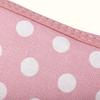 Canvas Dot Print Makeup Bag Women Cosmetic Bags Toiletry Bag Phone Organizer Key Phone Pouch Coin Purse Travel Cosmetic Bag