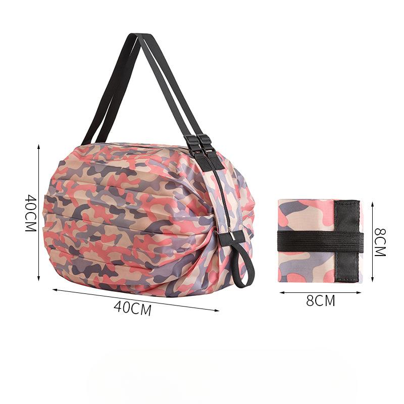 Складная сумка для покупок Портативная сверхлегкая сумка для защиты окружающей среды Сумка для хранения Портативная тканевая сумка для супермаркета 4040cm 833₽