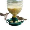 Soda Bottle Hanging Birds Feeding Tray Plastic Bottle Wildbird Seeds Feeder Base for Outdoor Garden Balcony