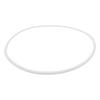 Rubber Base Ring for Bar Stool Legs Non Slip Floor Protector Pad Barstool Leg Protector Ring for Hardwood Floors White