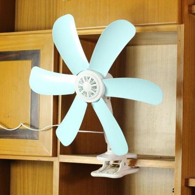 Compact Clip-On Fan for Dorms and Bedrooms - Powerful Wind, Ideal for Beds, Versatile Hanging or Stand Use