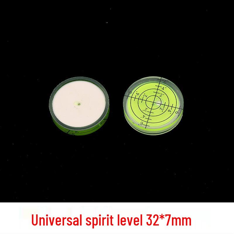 Mini Acrylic Square Bubble Level - Universal Ruler with Single-Line Balance Bead