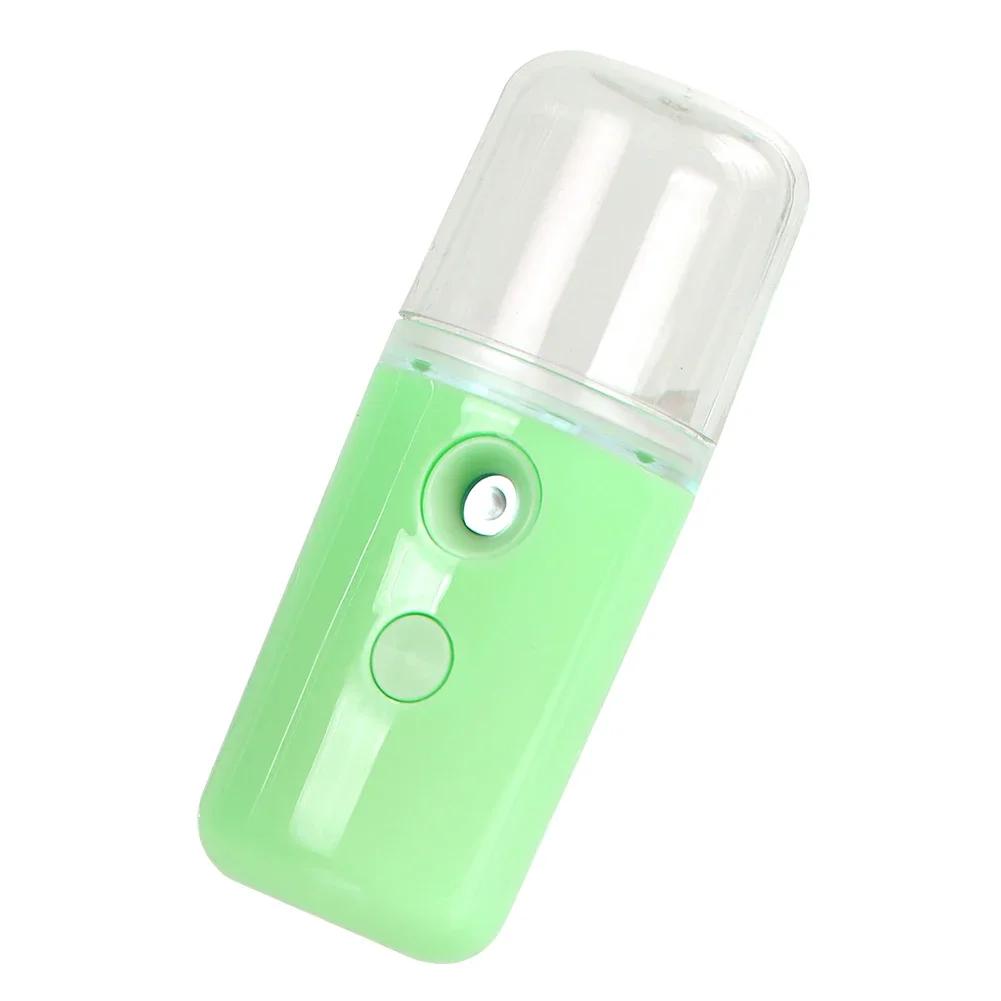 Car Air Humidifier 30ml Mini Nano Facial Sprayer USB Nebulizer Purifier Aromatherapy Essential Oil Diffuser Water Replenishment