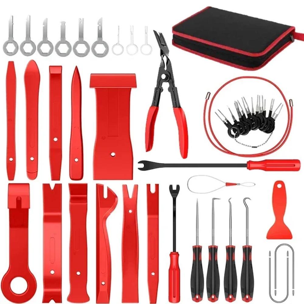 Auto Dashboard Panel Disassembly Tool Kit Car Interior Trim Removal Plastic Clips Puller Set for DIY Car Repair