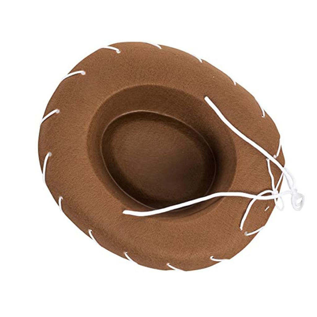 Cowboy Accessory Cowboy Hat Performance Adjustable Cowgirl Hat Prop Dress-up Cosplay Costume Bachelorette Party Hat Birthday