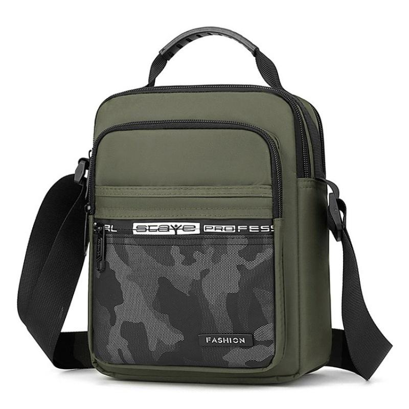 Мужская нагрудная сумка через плечо — фото 18