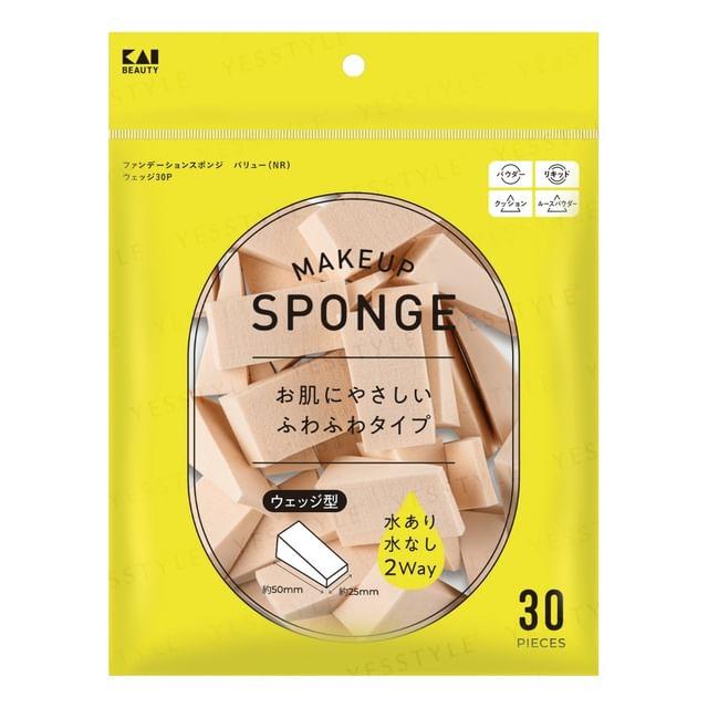 KAI - Makeup Sponge Value Wedge 30 pcs