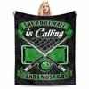 Pool Hall Calling Blanket Design for All Seasons Blanket Lunch Break Throw Gift