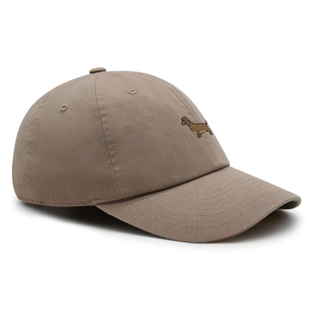 Puppy Dog Dad Hat Dachshund Baseball Cap Cute Embroidered Women Summer Cotton Sun Hat Unisex Trucker Hats