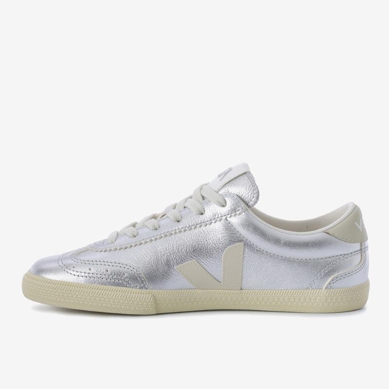 Veja Women S Silver SneakerS Vole Leather Svjf251vo20 749