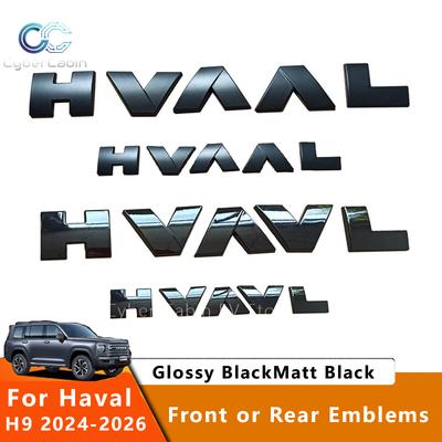2026 Accessories Front Emblems 2025 Black Logo Grill Decorative Sticker Body Decal Exterior Marking