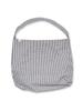 Nought Reverse Logo Check Bag / Black