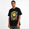 Respect The Drip Baseball Graphic Tee Hip Hop Streetwear Top Pure Cotton T-shirt