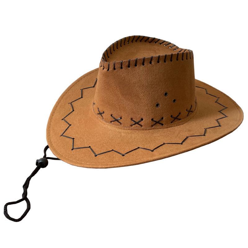 Western Cowboy Hat Women Summer Sun Hat Dressing Photography Hat Knight Hat Versatile Hot Girl Sun Protection Hat